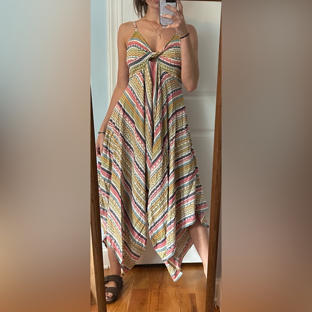 Rainbow Wide Leg Jumpsuit